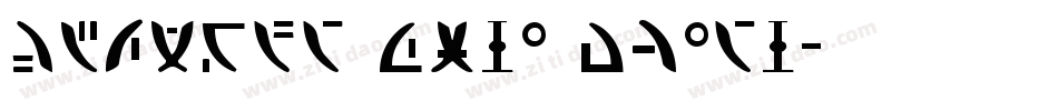 Omicron Zeta Slant字体转换